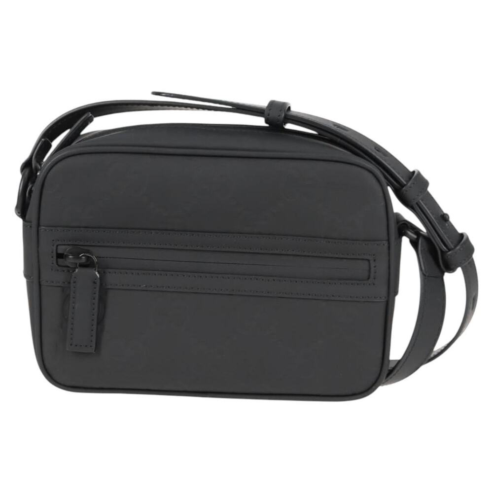 Gucci Guccissima Shoulder Bag Black